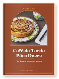 Capa do bônus Café da Tarde — Pães Doces
