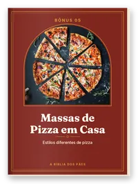 Capa do bônus Massas de Pizza em Casa